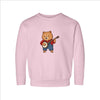 Banjo Player Dog Toddler Sweatshirt