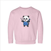 Barber Panda Toddler Sweatshirt