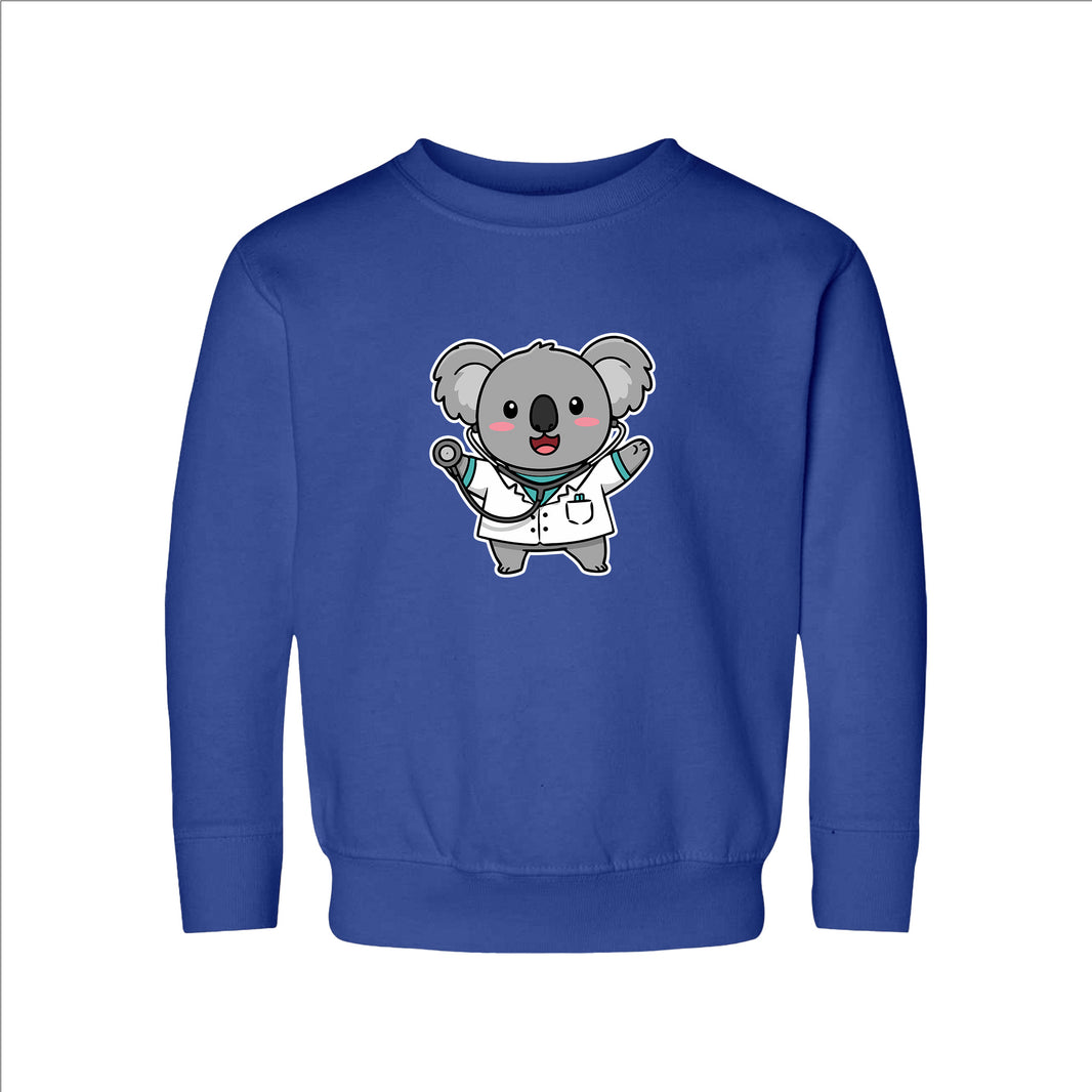 Doctor Koala Toddler Sweatshirt