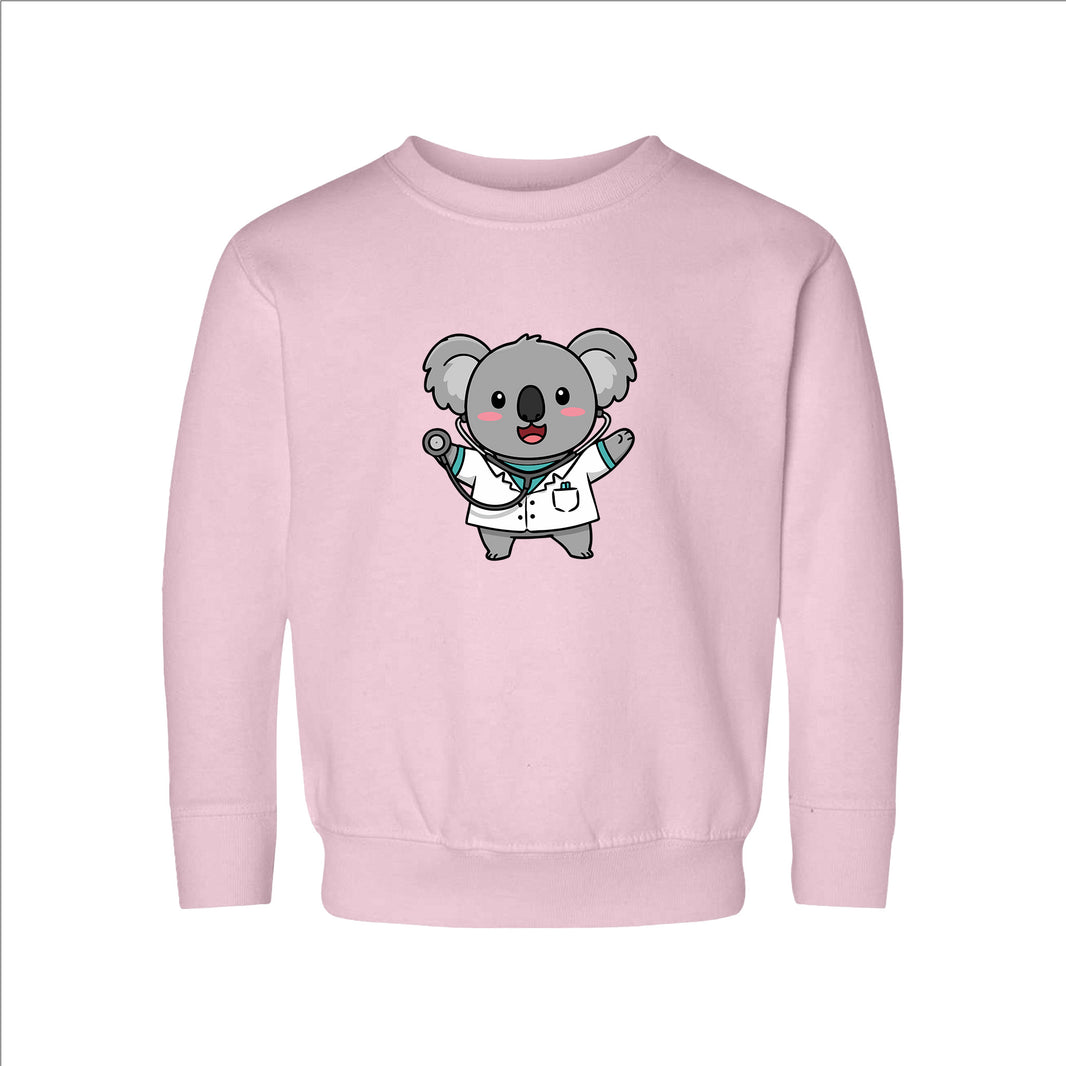 Doctor Koala Toddler Sweatshirt
