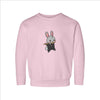 Flute Player Bunny Toddler Sweatshirt