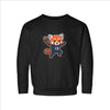Football Player Red Panda Toddler Sweatshirt