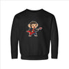 Guitar Chimpanzee Toddler Sweatshirt