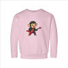 Guitar Chimpanzee Toddler Sweatshirt