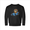 Racecar Driver Lion Toddler Sweatshirt