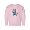 Rugby Cat Toddler Sweatshirt
