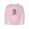 Rollerblader Tiger Toddler Sweatshirt
